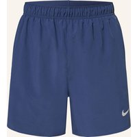 Nike 2-In-1-Laufshorts Challenger blau