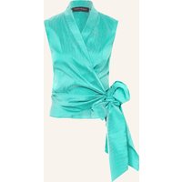 TALBOT RUNHOF Talbot Runhof Wickelbluse gruen