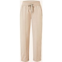 BRUNELLO CUCINELLI Hose Im Joggingstil Mit Schmucksteinen beige