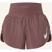 Nike 2-In-1-Laufshorts rot