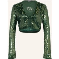 Oséree Oséree Bolero Marylin Mit Pailletten gruen
