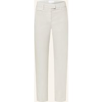 Dondup 7/8-Hose Perfect Mit Leinen grau