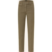 Dondup 7/8-Hose Perfect Mit Leinen gruen