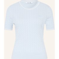 Lacoste Strickshirt blau