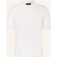 PAUL & SHARK Paul & Shark Strick-Poloshirt Mit Seide weiss