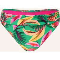 CYELL Cyell Basic-Bikini-Hose Floral Forest gruen