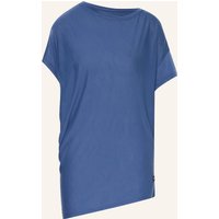 Super.Natural Super.Natural T-Shirt Yoga Loose Mit Merinowolle blau