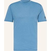 Super.Natural Super.Natural T-Shirt sierra140 Mit Merinowolle blau