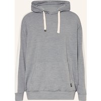 Super.Natural Super.Natural Hoodie Colorado Mit Merinowolle grau