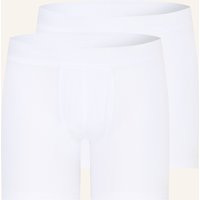 Odlo 2er-Pack Funktionswäsche-Boxershorts Active Light weiss