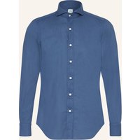 FINAMORE 1925 Finamore 1925 Hemd Tokyo Sergio Slim Fit blau