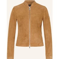 PEUTEREY Peuterey Lederjacke Scud braun