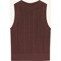 Boss Stricktop Fassia braun