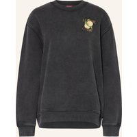 HUGO Sweatshirt schwarz