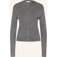 ALMADA LABEL Almada Label Strickjacke Hayla Mit Seide grau