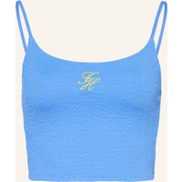 Tommy Hilfiger Bustier-Bikini-Top blau