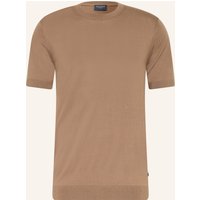 Olymp Strickshirt braun