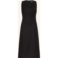 JACQUEMUS Jacquemus Abendkleid La Robe Tablier Aus Leinen schwarz