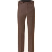 WILVORST Wilvorst Anzughose Slim Fit braun