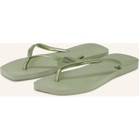 Havaianas Havaianas Zehentrenner Slim Square gruen