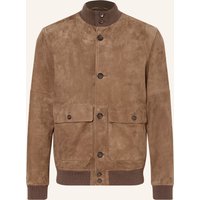 DRESSLER Dressler Lederblouson braun
