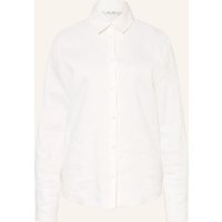 Max Mara Max Mara Hemdbluse Badesse Mit Leinen weiss