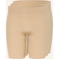 Jockey Jockey 3er-Pack Longpants Ultralight Smoothing beige