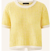Oui Strickshirt weiss