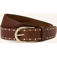 GIANNI CHIARINI Gianni Chiarini Ledergürtel Mit Nieten braun
