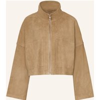 drykorn Lederjacke Elstow beige