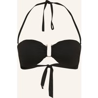 Max Mara BEACHWEAR Max Mara Beachwear Bandeau-Bikini-Top Amelia schwarz