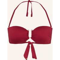 Max Mara BEACHWEAR Max Mara Beachwear Bandeau-Bikini-Top Amelia rot