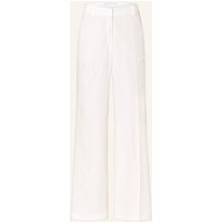 RAFFAELLO ROSSI Marlenehose Milara Mit Leinen weiss