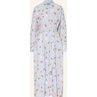 Essentiel Antwerp Essentiel Antwerp Hemdblusenkleid Jamanna Mit Schmucksteinen blau