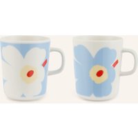 Marimekko Marimekko 2er-Set Henkelbecher Oiva/Juhla weiss