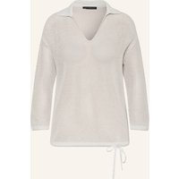 Betty Barclay Pullover Mit Glitzergarn Und 3/4-Arm beige