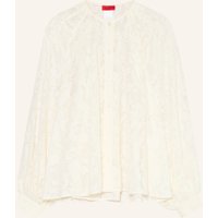 MAX & Co. Max & Co. Hemdbluse Bruno Aus Spitze weiss