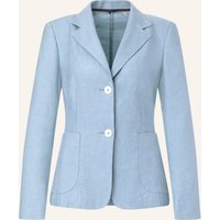 windsor. Blazer Mit Leinen blau