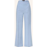 windsor. Marlenehose Mit Leinen blau