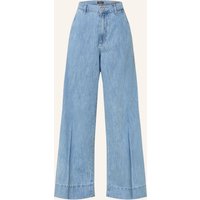 windsor. Wide Leg Jeans blau
