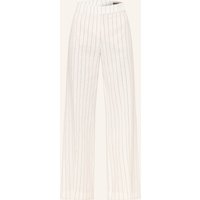 windsor. Marlenehose Mit Leinen weiss