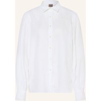 ÉMANOU Émanou Hemdbluse Aus Leinen weiss