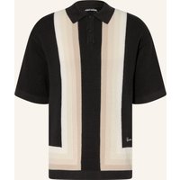 PEGADOR Pegador Strick-Poloshirt Tellero schwarz