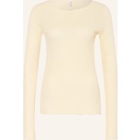 10DAYS 10days Longsleeve Aus Mesh gelb