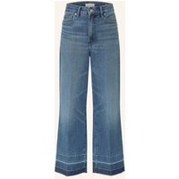 GOOD AMERICAN Good American Cropped Jeans Soft Tech Good Waist Palazzo blau