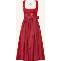 WALDORFF Waldorff Dirndl Calendula Mit Leinen rot
