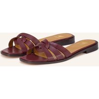 bobbies Bobbies Pantoletten Thais rot