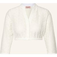 ALISSA BY KINGA MATHE Alissa By Kinga Mathe Dirndlbluse Suri Aus Spitze Mit 3/4-Arm weiss