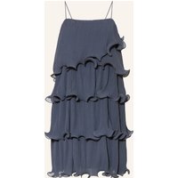 CPH MUSE Cph Muse Kleid Cmkira Mit Volants blau
