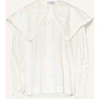 ESTHÉ Esthé Bluse Mit Rüschen weiss